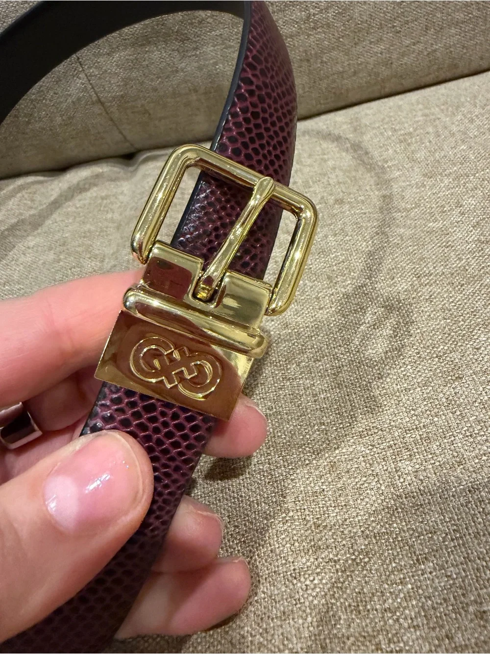 Cole Haan Reversible Leather Belt